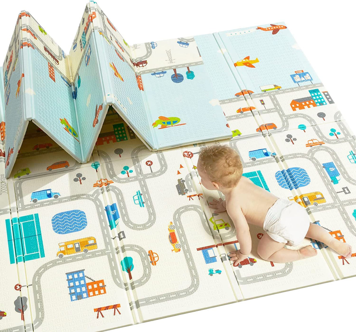 Playmat Baby Baby Play Mat, Extra Thicker Large Baby Mat For