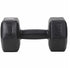 VIO Top Grade PVC Hexa Shape Dumbbell, Filled with Sand and Cement Fixed Weight Dumbbell SINGLE (3 KG)