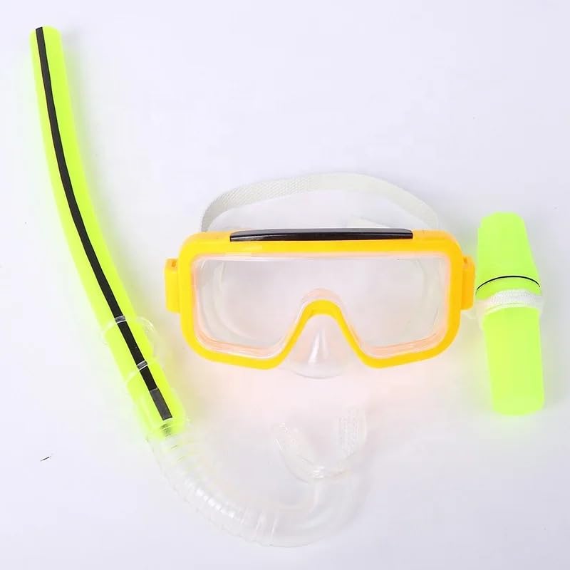 VIO® Kids Swimming Underwater Scuba Snorkel Diving Mask Easy Breath Glasses Paddling Pool Toys Anti Fog Goggles Snorkeling Tube Set Training Equipment Gear for Boys Girls Summer Fun