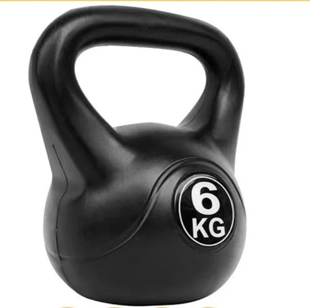 VIO Kettlebell Dumbbell for Strength Training, Cardio, Fitness, Exercise, Weight Training, Kettlebell for Home, Gym, Indoor, Outdoor 6 KG