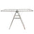 VIO® Cloth Drying Rack Stainless Steel Gullwing Laundry Clothes Rack Foldable Collapsible Space Saving Easy Storage Clothes Dryer Stand (5 Bar)