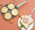 VIO Non-Stick Egg Frying Pan Pancake Omelette Pan Aluminium Alloy Fried Egg Cooker for Cooking Ham Omelette Egg (4 Cup)