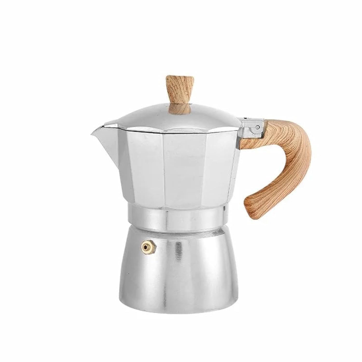 VIO® 6 Cup Stovetop Espresso Maker Induction Mocha Coffee Espresso Pot Classic Italian Cuban Moka Coffee Percolator Coffee Brewer Greca Pot (Original)