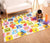 VIO Baby Non-slip Portable Foldable Play Mat, Infant Baby Crawling Mat, Toddler and Kids Waterproof Foam Floor Mat, Washable, Easy-wipe Foam Mat