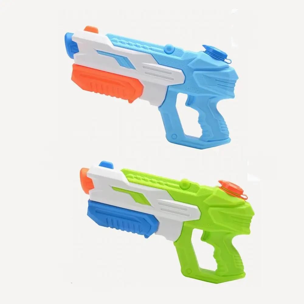 VIO® Water Gun for Kids Boys Girls Adults Toys for Swimming Pool Beach Sand Summer Party Blaster Water Pistol Long Range Water Gun Outdoor Fighting Fun Games Gifts for Children (2 Pack)