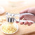 VIO® Professional Kitchen 3 In 1 Garlic Press Nutcracker Garlic Mincer Crusher Multipurpose Heavy Duty Presser Chopper Cracker Easy Clean Durable Kitchen Aid Tools