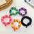 VIO® 120 PCS Colorful Soft Small Mini Hair Ties Seamless Elastic Hair Bands Scrunchies Diameter Small Ponytail Holders for Girls Boys Toddler Baby Hair Accessories 1 Inch Diameter (Multicolor 2)