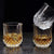 VIO® 6 Pack Crystal Whiskey Bar Glasses Old Fashioned Cocktail Liquor Glass Tumblers for Drinking Bourbon Whiskey Scotch Rum Vodka Cognac Cocktails Set of 6 PC (Clear 200 ML)