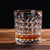 VIO® 6 Pack Crystal Whiskey Bar Glasses Old Fashioned Cocktail Liquor Glass Tumblers for Drinking Bourbon Whiskey Scotch Rum Vodka Cognac Cocktails Set of 6 PC (Clear 280ML)