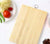 VIO® Large Bamboo Wooden Cutting Chopping Dicing Serving Board for Vegetables Fruits Meat Cheese Breads Sushi Eco Friendly Long Lasting Moisture Resistant Board For Kitchen Cafe (Medium 34 24CM)