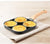 VIO Non-Stick Egg Frying Pan Pancake Omelette Pan Aluminium Alloy Fried Egg Cooker for Cooking Ham Omelette Egg (4 Cup)