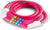 VIO Bike Lock - High Security 4 Digit Resettable Combination Coiling Cable Lock Best for Bicycle Outdoors (Pink)