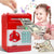 VIO Kids Toys for Boys Girls,Electronic Banks for Kids Money Savings Box Toys Mini ATM Coin Bank for Children Best Birthday Christmas Gifts Cash Coin Can for Kid 8-12 Year Old (Red Silver)