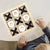 VIO® Large 30CM Classic Wooden Tic Tac Toe Educational XO Game Indoor Outdoor Portable Table Top Strategy Board Puzzle For Boys Girls Adults Kids Family Birthday Gift Party Favors (Black White)