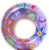 VIO® Fun Kids Floating Swimming Ring Inflatable Tube for Beach Pool Party Water Play Toys Durable Fun Easy Colorful Design Swim Circle Floaties for Boys Girls 70CM