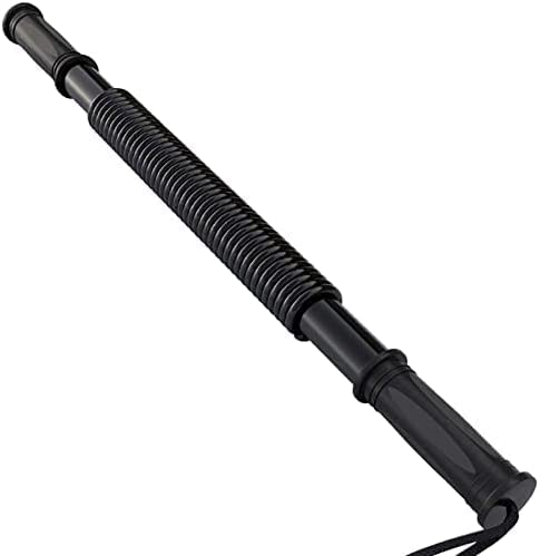 VIO Power Twister Spring Exerciser Arm Press Bar - 30 KG Strength - Black