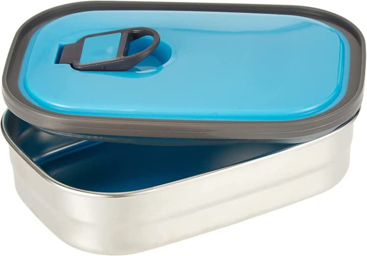 VIO Insulated Air Tight Lunch Box for Warm Food, Stainless Steel Container, Lunch Box, Tiffin Box, Snacks Box (BLUE)