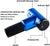 VIO Muscle Massage Gun, Professional Handheld Deep Tissue Massage Gun, 6 Adjustable Speed Percussion Massage Rechargeable Body Muscle Massager with 4 Massage Heads for Pain Relief (BLUE)