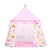 VIO Princess Castle, Play Tent, Large Kids Tent, Hexagonal Kids Playhouse for Indoor & Outdoor Use, Size 120cm * 120cm