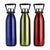 VIO 1L Cola Shaped Stainless Steel 1000ml Sports Water Bottle Double Wall Coke Cola Shape 1 Litre Water Bottle vacuum flasks (DARK BLUE)