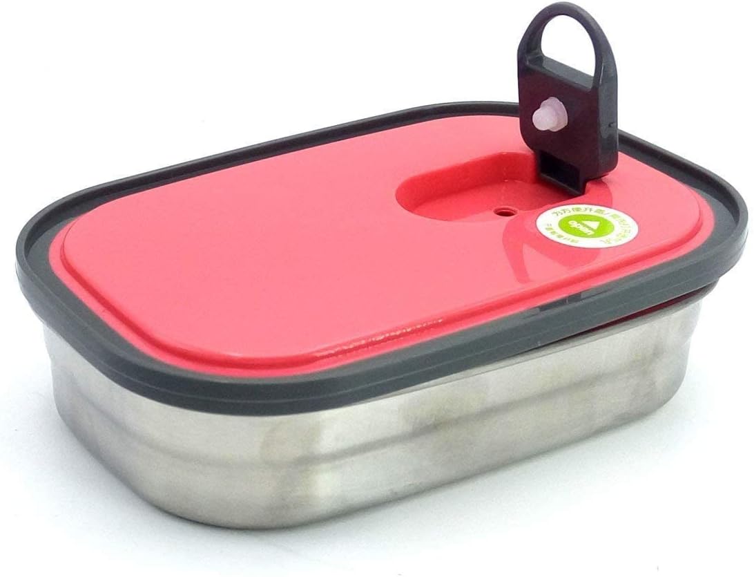 VIO Insulated Air Tight Lunch Box for Warm Food, Stainless Steel Container, Lunch Box, Tiffin Box, Snacks Box (PINK)