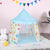 VIO Princess Castle, Play Tent, Large Kids Tent, Hexagonal Kids Playhouse for Indoor & Outdoor Use, Size 120cm * 120cm