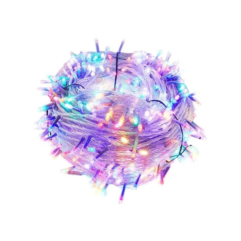 VIO 100 LED String Lights for Indoor and Outdoor, Colored Festive Fairy Lights, Plug-in Twinkle Lights for Trees, Rooms, Wedding, Birthday, Eid, Christmas, Diwali Decorations. (Multicolor)