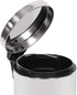 VIO Stainless Steel Pedal Trash Bin | Kitchen Garbage Wastebasket with Soft Close Lid, Foot Pedal & Strong Plastic Inner Bucket | Fingerprint Proof, Rust Resistant | Odor Free, Hygienic (5 Litre)
