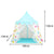 VIO Princess Castle, Play Tent, Large Kids Tent, Hexagonal Kids Playhouse for Indoor & Outdoor Use, Size 120cm * 120cm