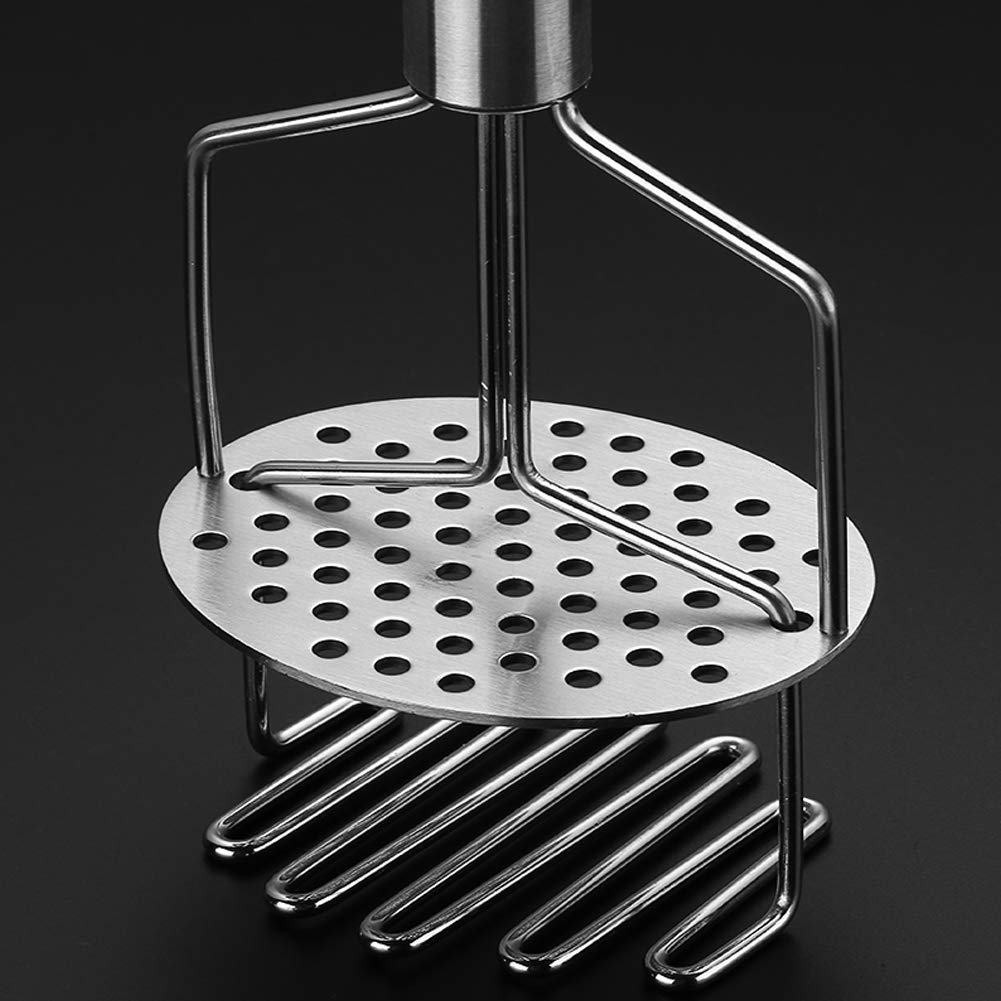 VIO Stainless Steel Hand Masher (Mash for Dal/Vegetable/Potato/Baby Food/pav bhaji),Utensil Machine for Home