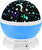 VIO Sun and Star Lighting Lamp 4 LED Bead 360° Romantic Room Rotating Star Projector, Light Lamp Starry Moon Sky Night Projector Kid Bedroom Lamp for Christmas (BLUE)