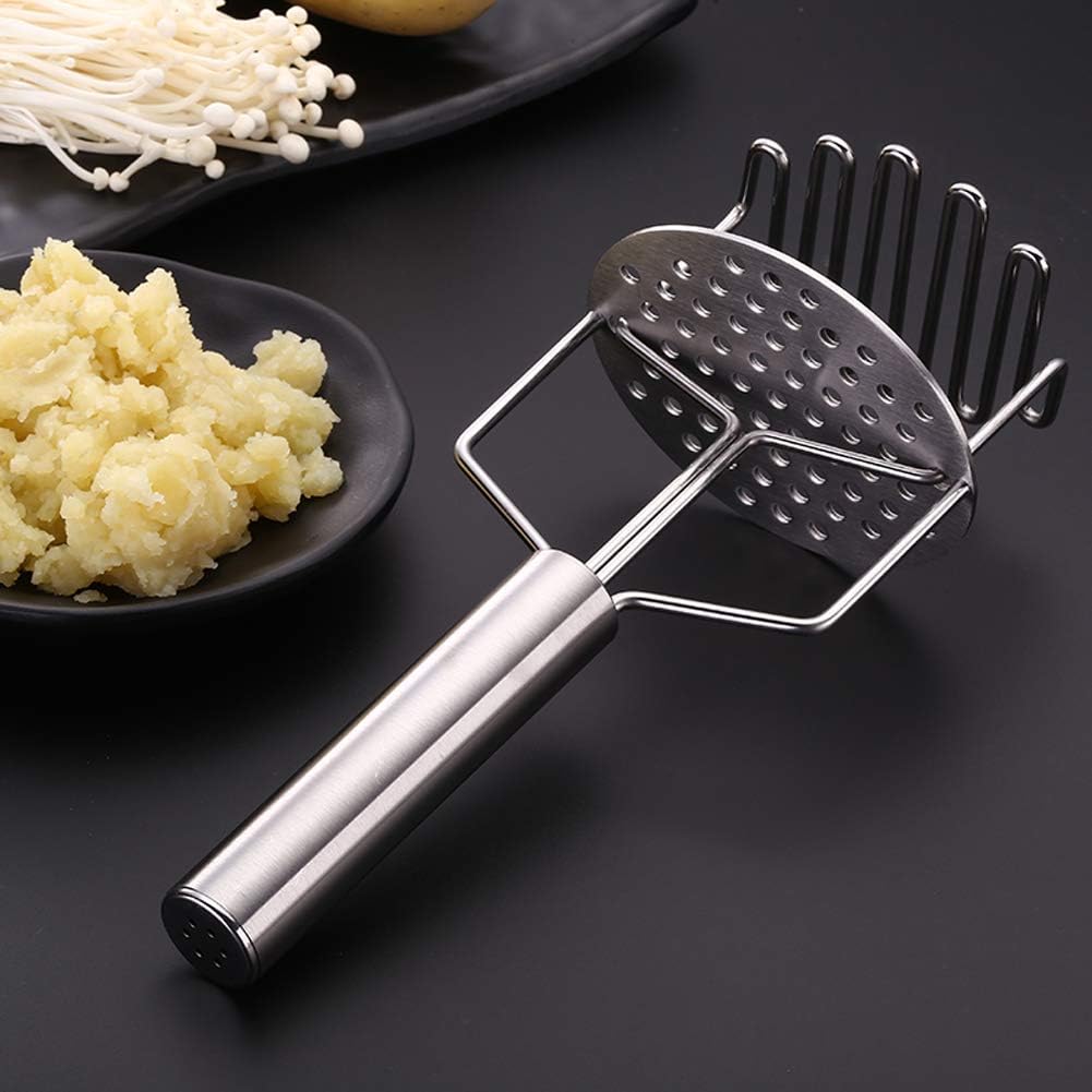 VIO Stainless Steel Hand Masher (Mash for Dal/Vegetable/Potato/Baby Food/pav bhaji),Utensil Machine for Home