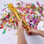 VIO Party Poppers, Birthday Party Decorations, Confetti for Party Celebrations, Wedding, Engagement, Graduation, Events (Pack of 4) (Style1)