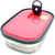 VIO Insulated Air Tight Lunch Box for Warm Food, Stainless Steel Container, Lunch Box, Tiffin Box, Snacks Box (PINK)