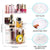 VIO 360 Degree Rotating Makeup Organizer, Adjustable Makeup Carousel Round Rotating Storage Stand Rack, Large Capacity Ondisplay Shelf Cosmetics Organizer, Best for Countertop and Bathroom