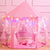 VIO Princess Castle, Play Tent, Large Kids Tent, Hexagonal Kids Playhouse for Indoor & Outdoor Use, Size 120cm * 120cm