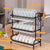 VIO Dish Drying Rack 3 Tier Kitchen Shelf Dish Rack with Utensil & Cutting Board Holder Dish Drainer Rack Tableware Chopsticks Dish Plate Drain Cupboard Storage Box 63.2x26.8x13.8cm Black