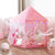 VIO Princess Castle, Play Tent, Large Kids Tent, Hexagonal Kids Playhouse for Indoor & Outdoor Use, Size 120cm * 120cm