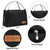 VIO Insulated Lunch Bags for Women Men Lunch Box Small Lunch Tote Bag Cooler Tote Box for Work Picnic Travel (black)