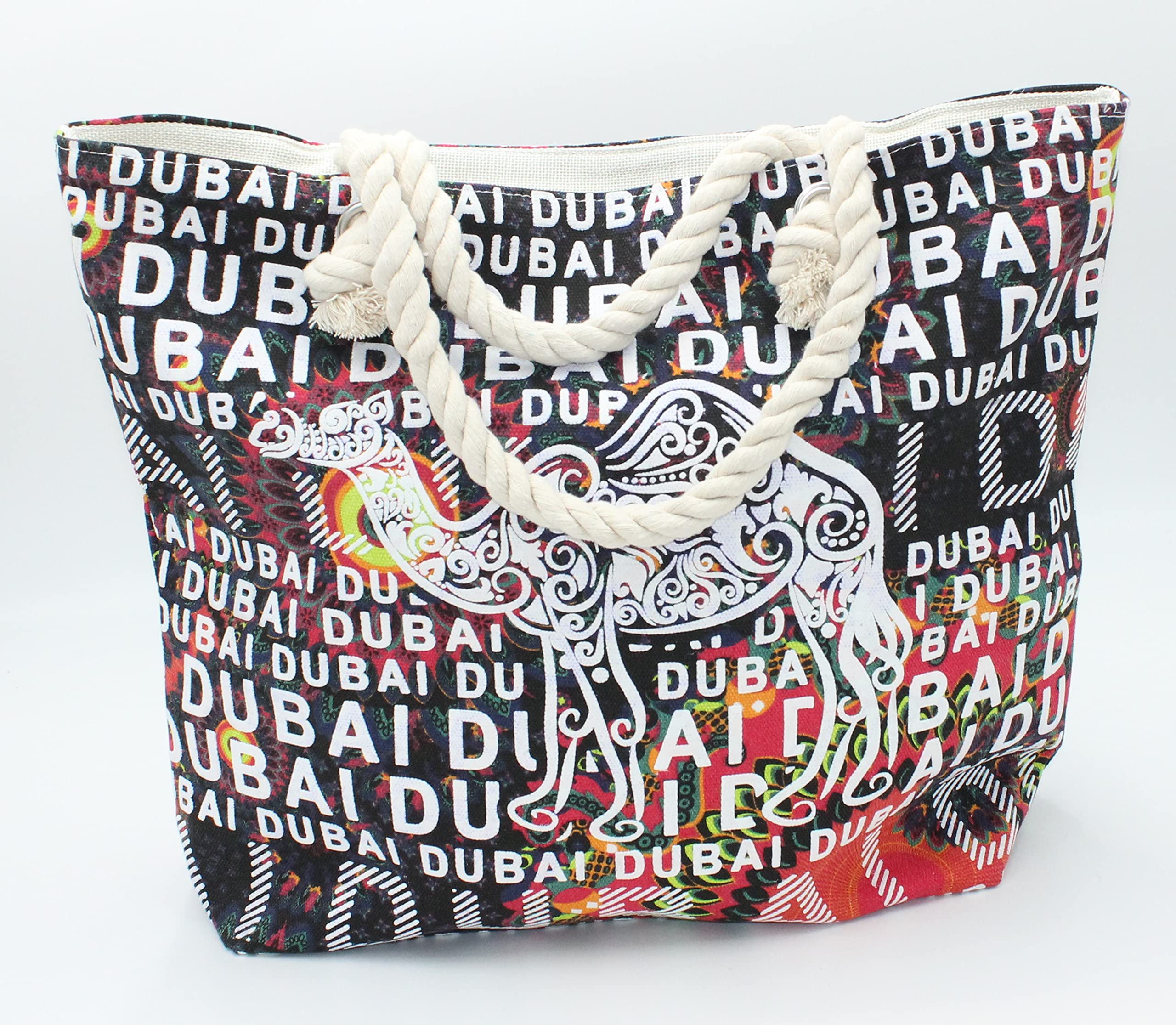 VIO Dubai Women's Casual Canvas Tote Bags Shoulder Handbag Travel Bag