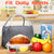 VIO Insulated Lunch Bags for Women Men Lunch Box Small Lunch Tote Bag Cooler Tote Box for Work Picnic Travel (black)